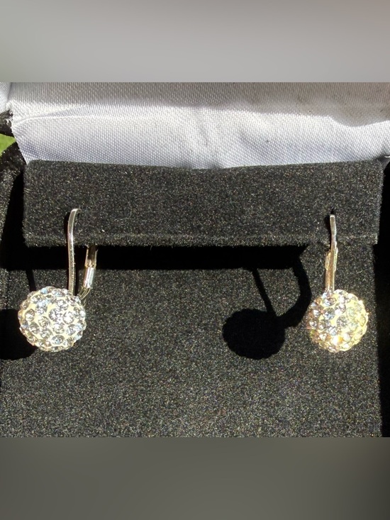 Kay Jewelers Jewelry - Crystal Pavé Drop Earrings - Clear Sparkle